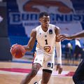 Iverson Molinar, eroul lui U-BT Cluj-Napoca în duelul cu Buducnost Podgorica din optimile de finală ale BKT EuroCup/Foto: euroleaguebasketball.net
