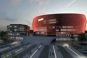 Sală de 400 de milioane de euro într-un oraș de 90.000 de locuitori, ridicată pe o fostă groapă de gunoi!