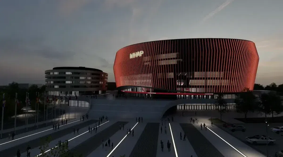 Sală de 400 de milioane de euro într-un oraș de 90.000 de locuitori, ridicată pe o fostă groapă de gunoi!