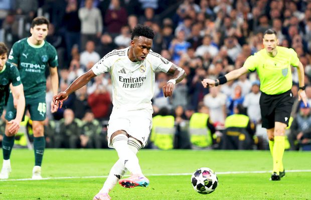 Gestul pe care l-a făcut Vinicius la penalty