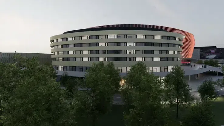 Noua arenă din Pardubice // FOTO: @HC Dynamo Pardubice