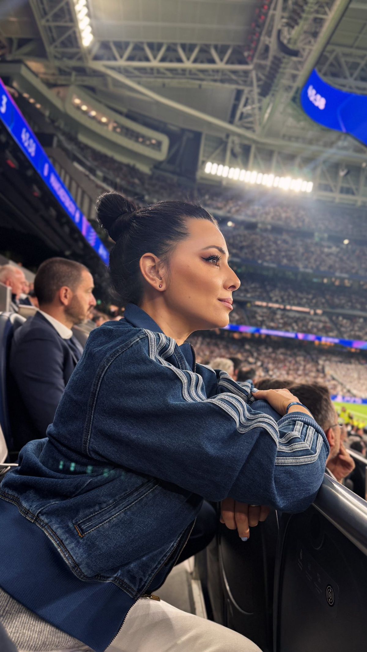 Corina Caragea, alături de un nume uriaș, în tribune la Madrid: „Cui îi trecea prin cap?!”