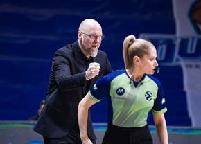 Discursul din vestiar al lui Mihai Silvășan, după calificarea lui U-BT Cluj-Napoca în „sferturile” EuroCup: „La naiba! E extraordinar”