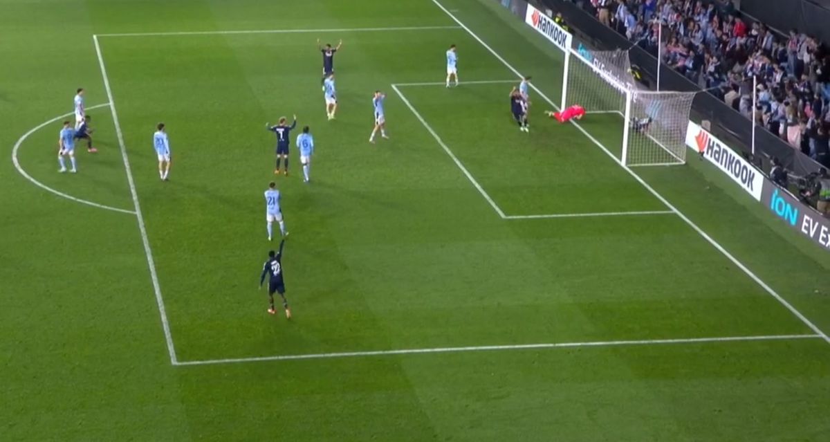 Gafa lui Ionuț Radu din Celta Vigo - Lyon