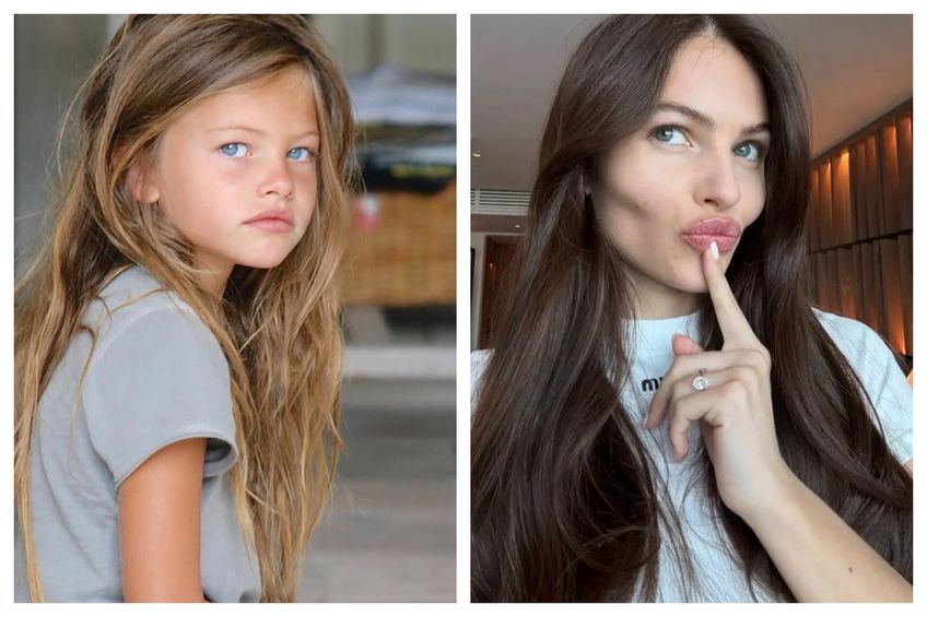Thylane Blondeau, una dintre primele senzații ale internetului, numită în 2006 „cea mai frumoasă fată din lume, s-a logodit.