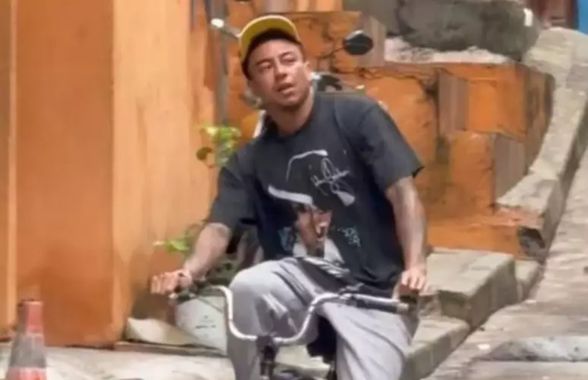 Jesse Lingard, plimbare cu bicicleta în favelele din Sao Paulo