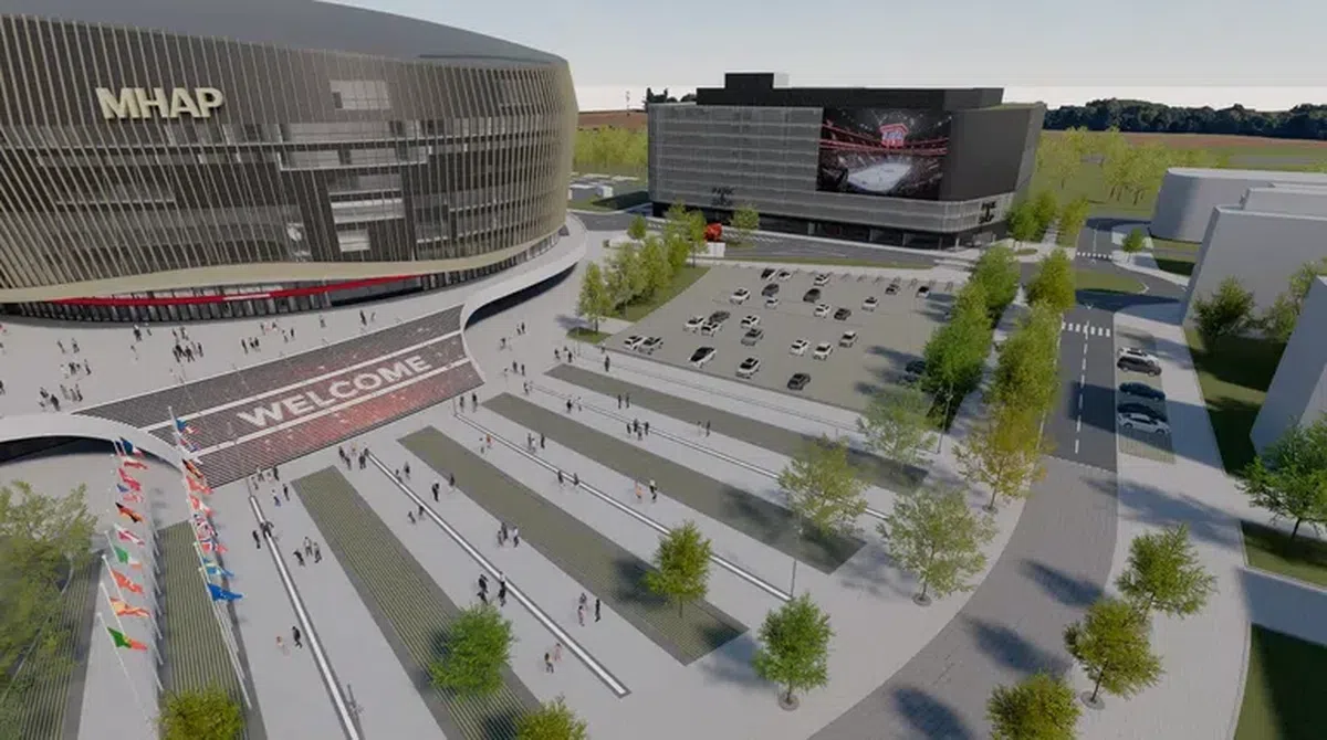 Sală de 400 de milioane de euro într-un oraș de 90.000 de locuitori, ridicată pe o fostă groapă de gunoi!