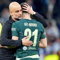 Pep Guardiola s-a arătat optimist în privința returului, opinând că prestația lui Manchester City nu a fost atât de slabă pe cât o arată scorul final, foto: Guliver/gettyimages