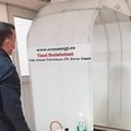 Autoritățile locale din România au cumpărat zeci de tuneluri de decontaminare. foto: Libertatea