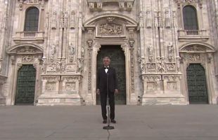 VIDEO Andrea Bocelli, concert extraordinar la Domul din Milano