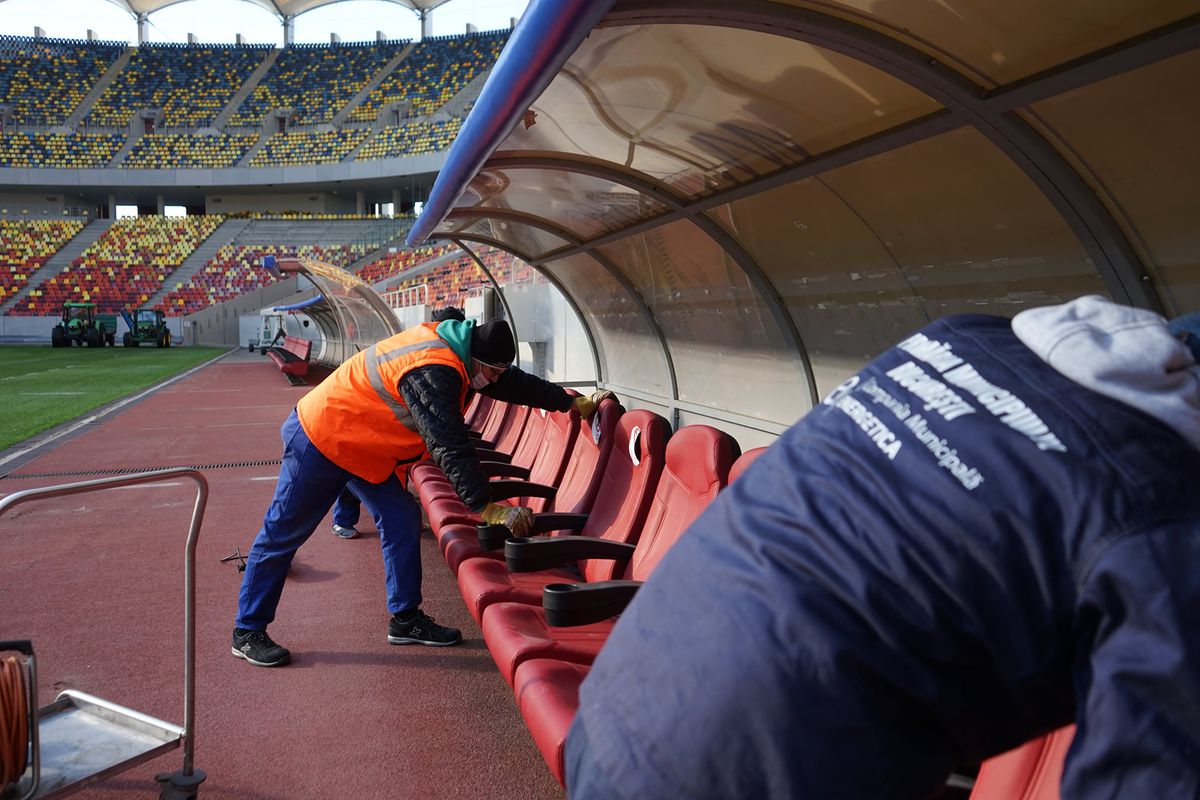 Arena Națională 12 04 2021 / FOTO: Facebook @CompaniaMunicipalaEnergeticaServiciiBucuresti