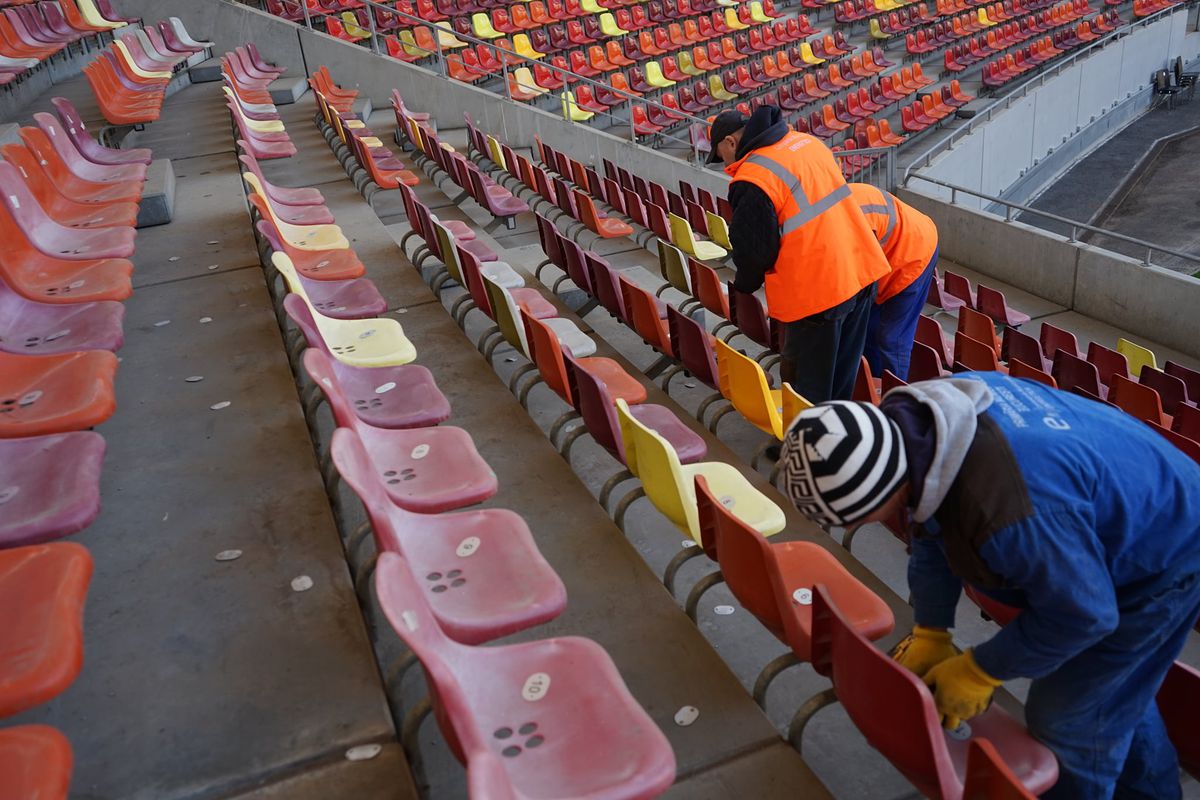 Arena Națională 12 04 2021 / FOTO: Facebook @CompaniaMunicipalaEnergeticaServiciiBucuresti