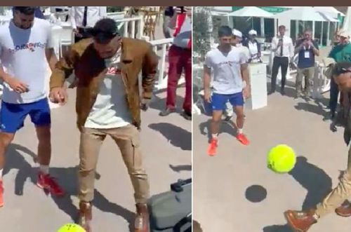 Novak Djokovic și Neymar, în complexul de la Monte Carlo