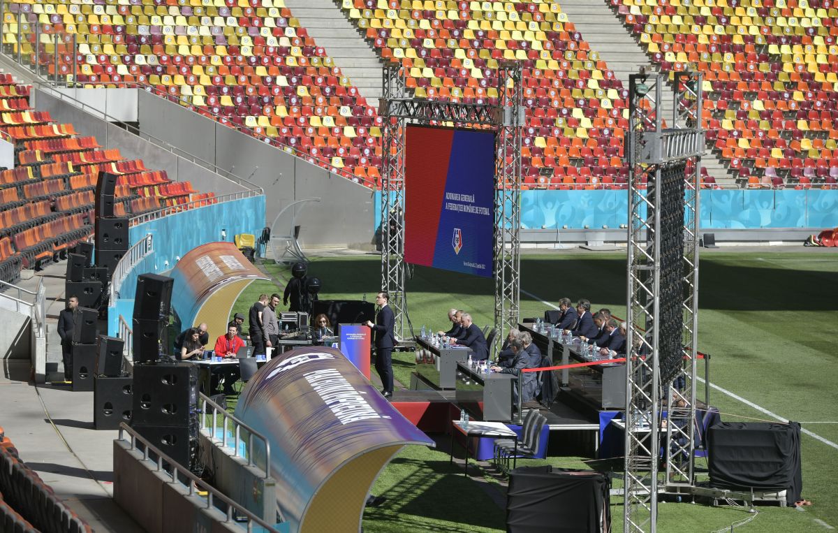 Răzvan Burleanu a marcat cu poarta goală » Ales în unanimitate pentru al 3-lea mandat la FRF: 272 de voturi pentru, zero împotrivă, zero abțineri!