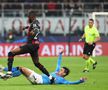 AC Milan a învins-o pe Napoli, scor 1-0, în prima manșă a sfertului de finală din Liga Campionilor. Istvan Kovacs a fost la centru și a avut un meci complicat.