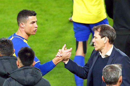 Cristiano Ronaldo și Rudi Garcia // sursă foto: Twitter