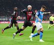 AC Milan - Napoli, sfert de Liga Campionilor