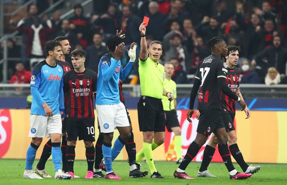 3 momente încinse cu Istvan Kovacs în centrul atenției, la AC Milan - Napoli » Feșnic i-a sărit în ajutor + ce au acuzat oaspeții
