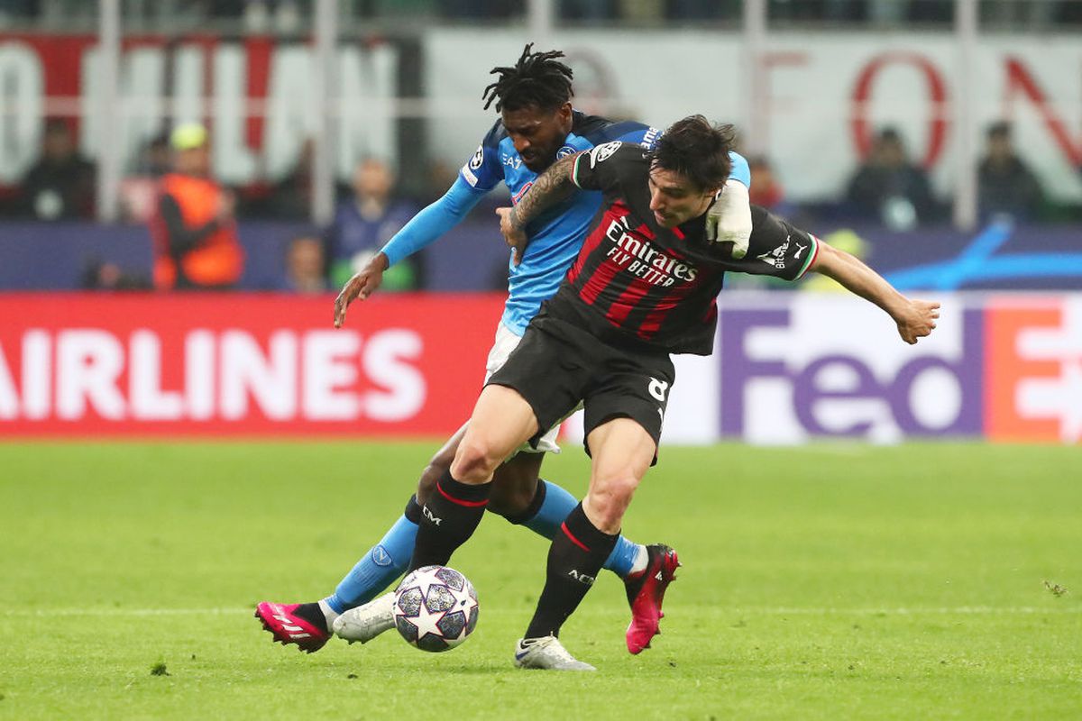 AC Milan - Napoli, sfert de Liga Campionilor