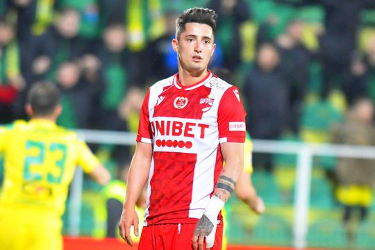 Steliano Filip în CS Mioveni - Dinamo 2-0