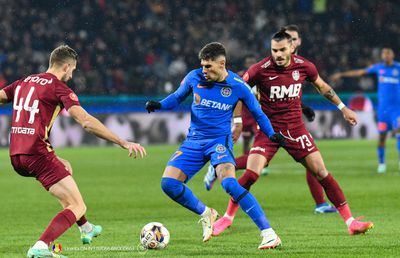 Derby în Gruia între CFR Cluj și FCSB, primele două clasate în playoff