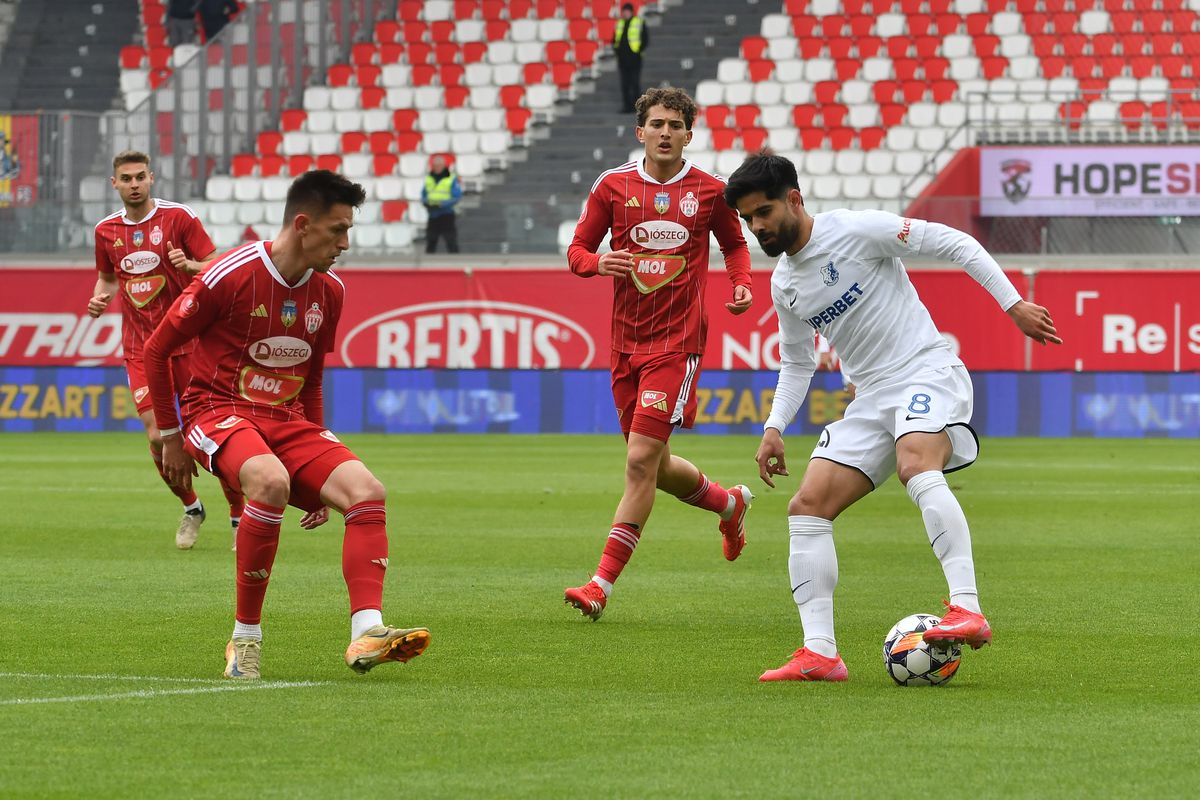 Denis Alibec a fost MVP în repriza a doua din Sepsi - Farul, dar trebuia să iasă la pauză!