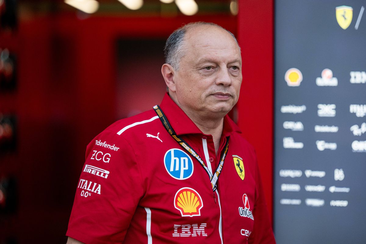 Ferrari, în timpul antrenamentelor libere din Bahrain