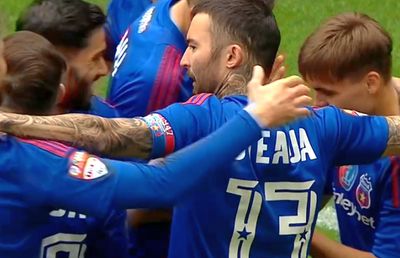 Steaua - Metaloglobus 3-1 » Spectacol în Ghencea: puști de 18 ani cu „dublă”, gol cu călcâiul + Prima reușită a oaspeților în play-off!