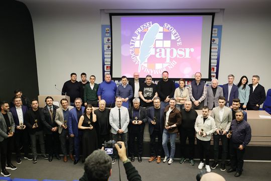 Asociația Presei Sportive din România a anunțat laureații gazetăriei sportive pentru anul 2024. FOTO: Cristi Preda (GSP.RO)