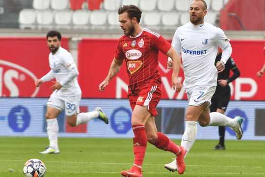 Denis Haruț, în Sepsi - Farul, etapa #4 din play-out / foto: Bogdan Bălaș (GSP)