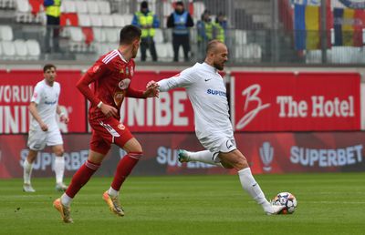 Denis Alibec a fost MVP în repriza a doua din Sepsi - Farul, dar trebuia să iasă la pauză!