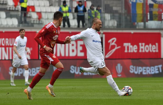 Denis Alibec a fost MVP în repriza a doua din Sepsi - Farul, dar trebuia să iasă la pauză!