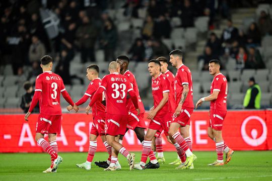 U Cluj - Dinamo 2-4. Stipe Perica, atacantul „câinilor”, a vorbit despre prima victorie a echipei lui în play-off-ul din Superliga/ foto:  Imago Images