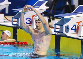 Patrick Dinu, noul campion național de la 100 m liber: „Cred că ar fi fost o cursă mai interesantă dacă era și David”