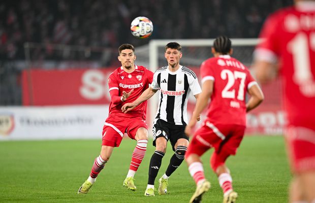 Prima victorie pentru Dinamo din actualul play-off » Spectacol cu 6 goluri în meciul cu „frații” de la U Cluj + Clasamentul acum