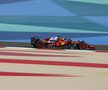 Ferrari, în timpul antrenamentelor libere din Bahrain
