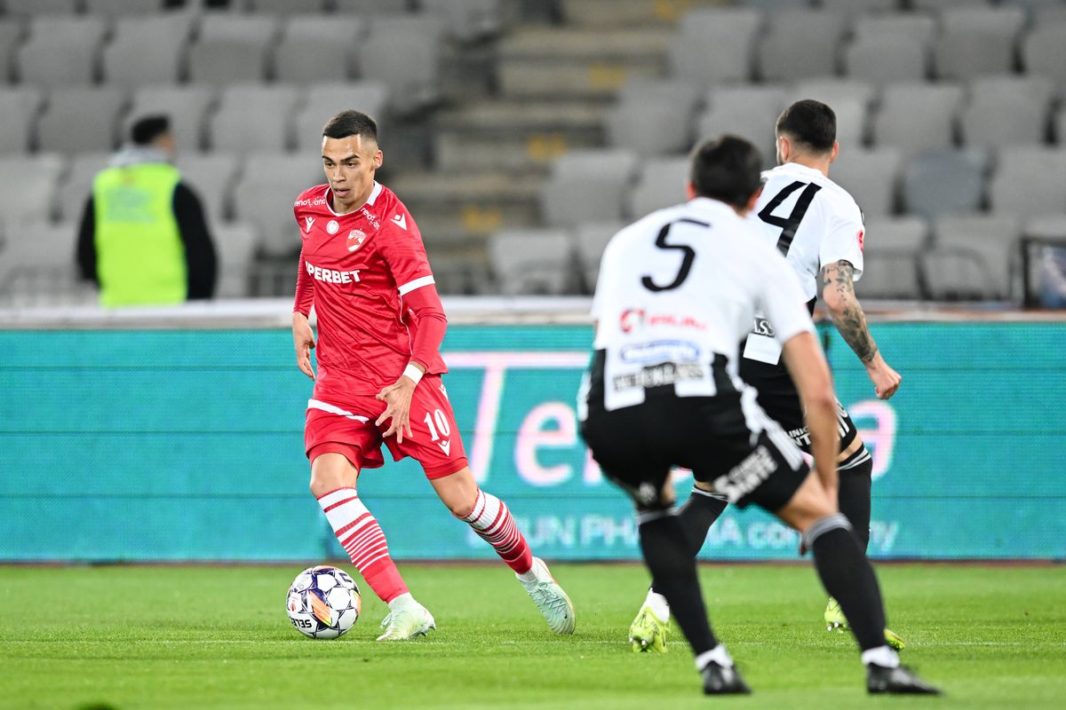 Prima victorie pentru Dinamo din actualul play-off » Spectacol cu 6 goluri în meciul cu „frații” de la U Cluj + Clasamentul acum