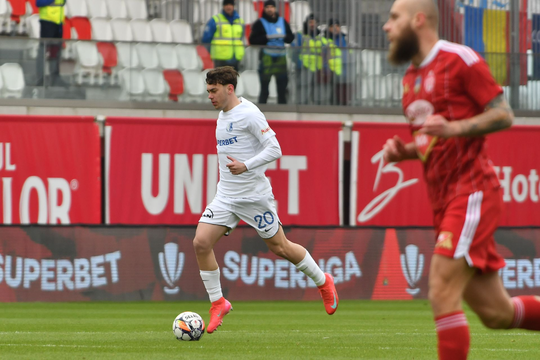 Eduard Radaslavescu a marcat primul gol al celor de la Farul în victoria de la Sepsi, 4-1. FOTO: Bogdan Bălaș (GSP)