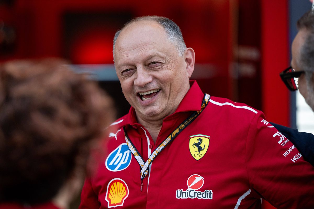 Ferrari, în timpul antrenamentelor libere din Bahrain