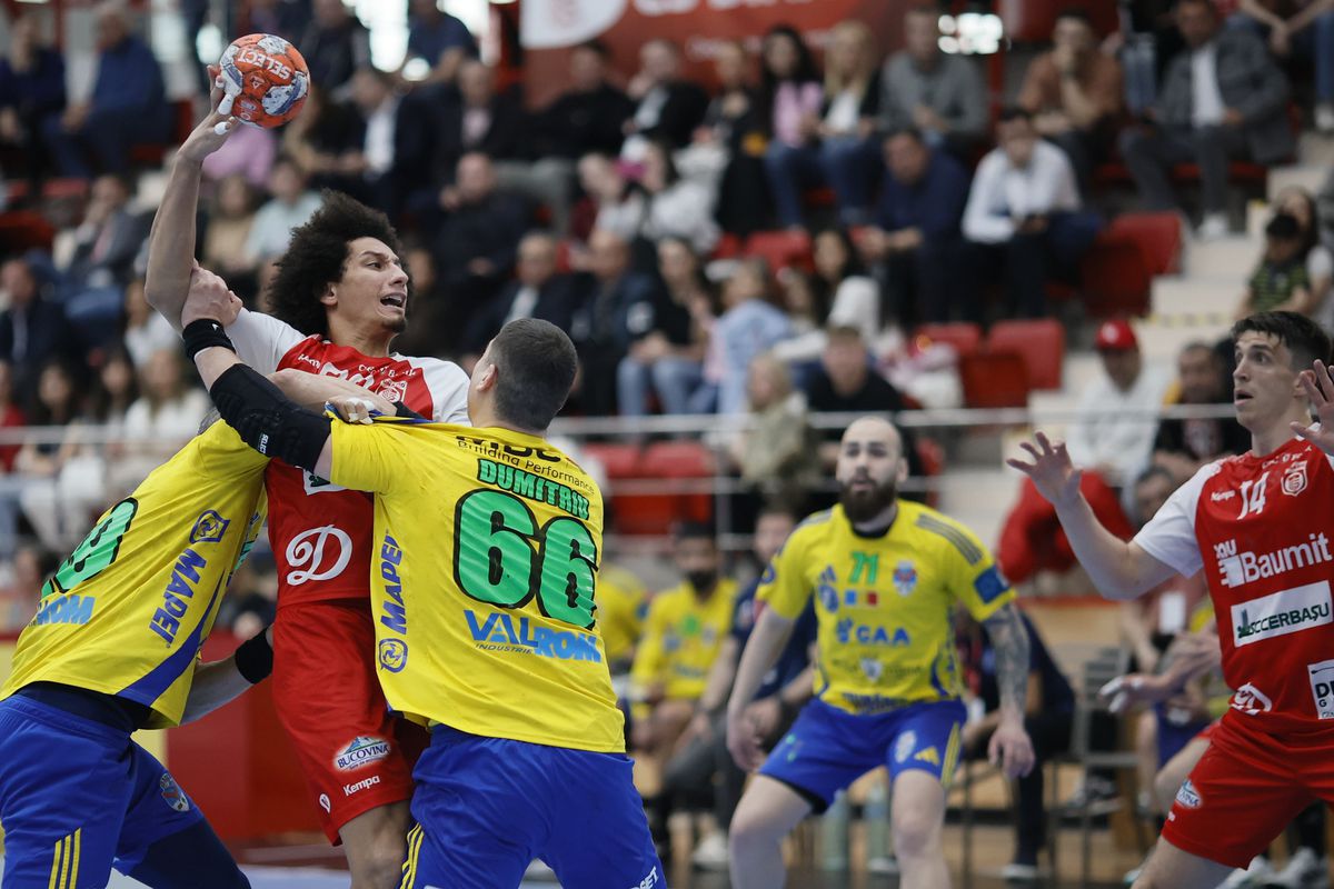Dinamo câștigă Cupa României la handbal masculin » Succes clar în finala cu Potaissa Turda