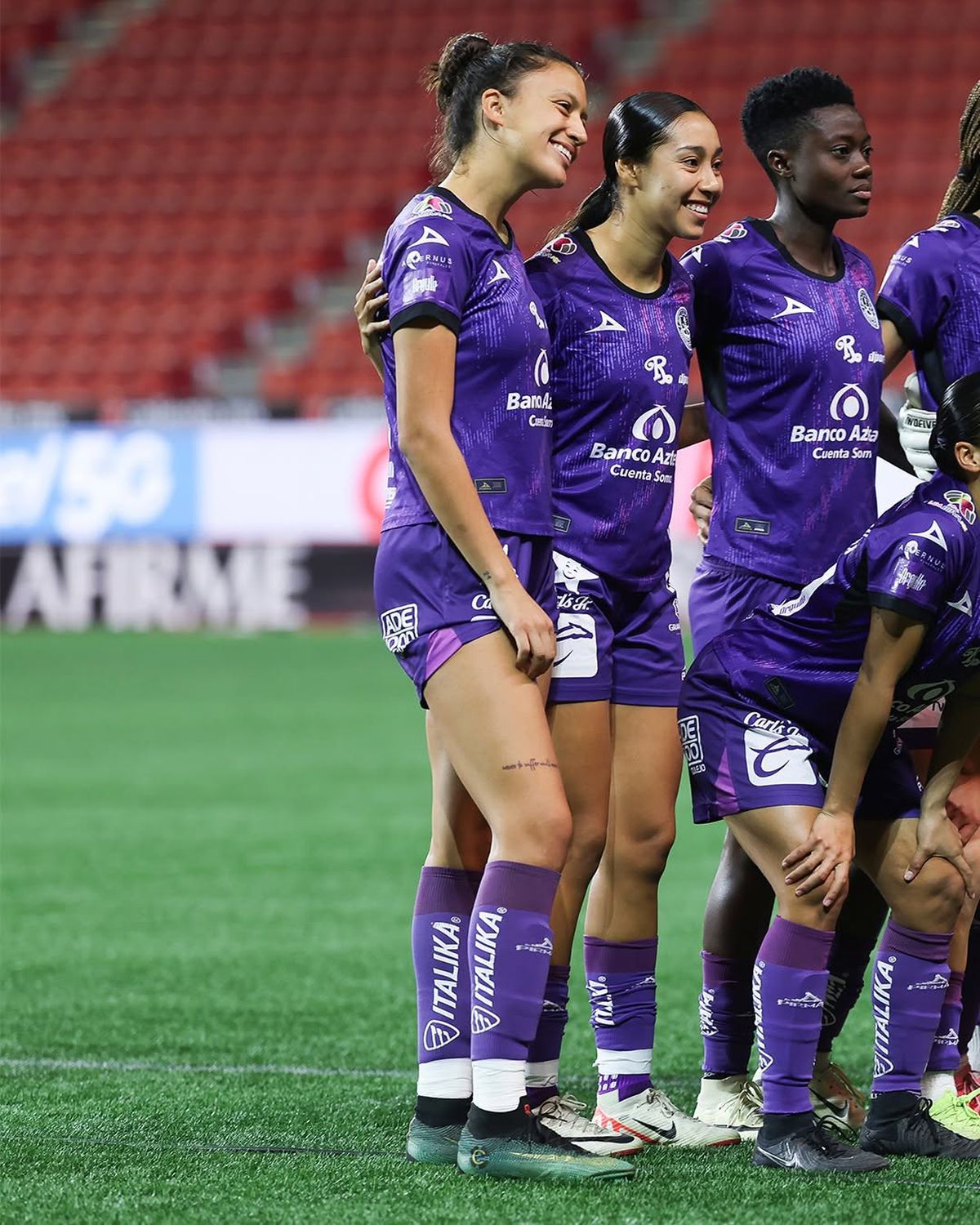 Echipa de fotbal feminin a celor de la Mazatlan Fc