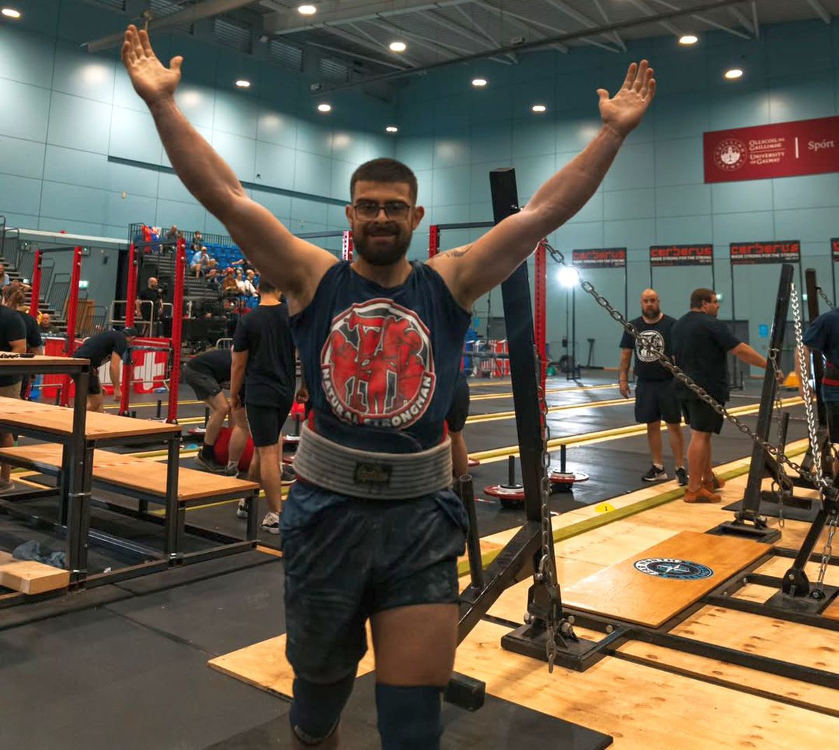 Matei Trache, locul 2 în competiția „UK&Ireland Strongest Man”, își spune povestea pentru GSP: facultate, serviciu, program de antrenament