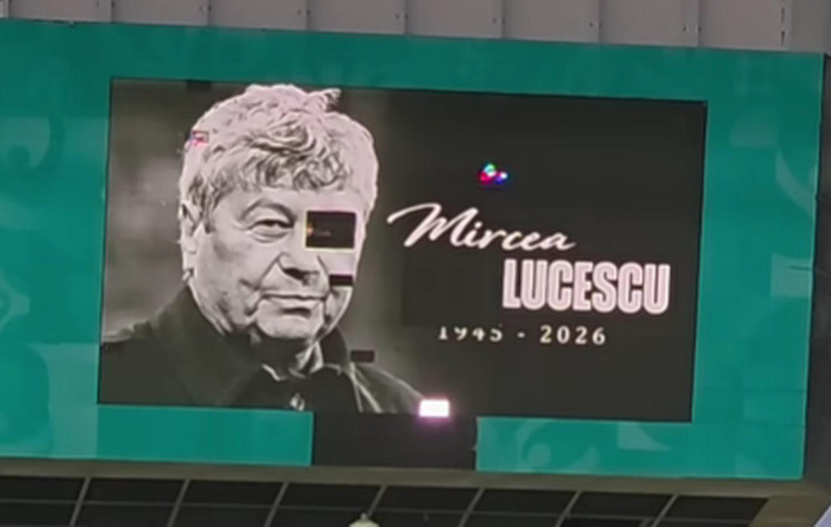 FCSB, omagiu pentru Mircea Lucescu la meciul cu Oțelul