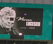Tabela Arenei Naționale a stricat momentul de reculegere pentru Mircea Lucescu / FOTO: Captură @Prosport.ro