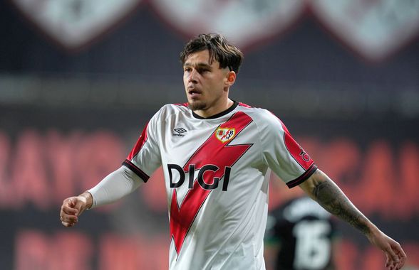 Rayo Vallecano s-a făcut de râs în campionat, cu Andrei Rațiu integralist » Nota primită de român