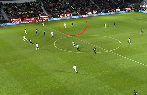 De maestru! Pasă de gol absolut magnifică în CFR Cluj - Dinamo