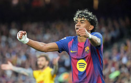 Lamine Yamal s-a remarcat cu gol și dublu assist în derby-ul Barcelona - Espanyol 4-1 / Foto: Imago