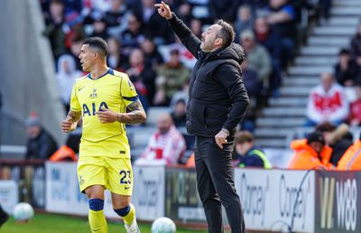 Prăbușirea lui Tottenham continuă și la debutul lui De Zerbi! + Decizia luată de italian în cazul lui Drăgușin