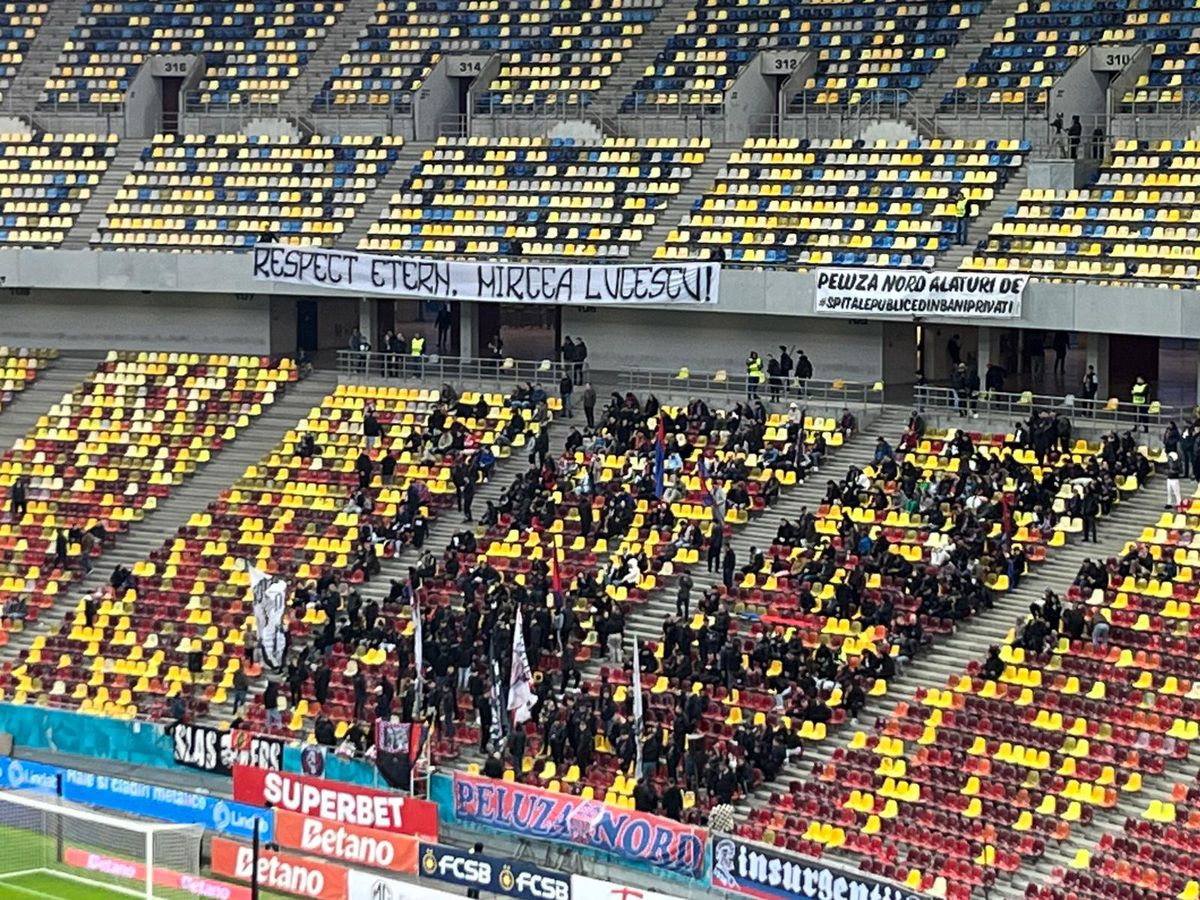 FCSB, omagiu pentru Mircea Lucescu la meciul cu Oțelul