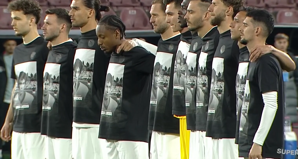 Omagiu în Gruia pentru Mircea Lucescu: Dinamo și-a modificat tricourile de joc